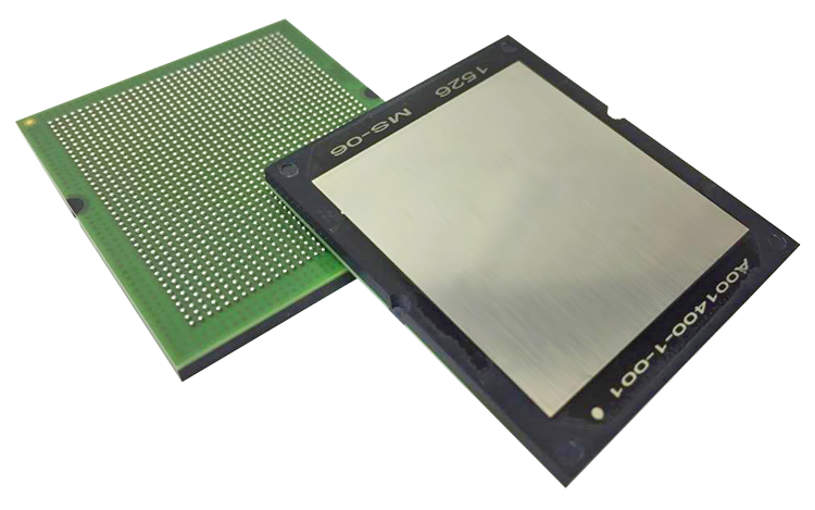 40mm x 45mm ovemolded BGA with heat spreader
